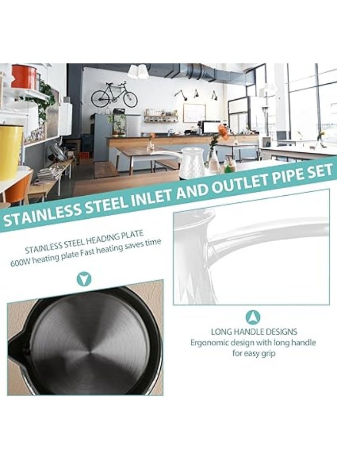 صانع القهوة التركية الكهربائي - 350 واط، صانع قهوة بسعة 500 مل - Image 4